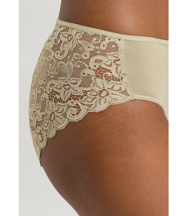 Hanro Moments Midi Brief Moss Green (071480)