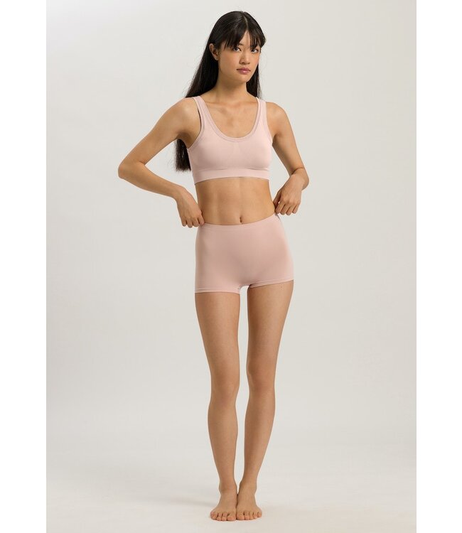 Hanro Touch Feeling Crop Top Padded Peach Whip (071806)