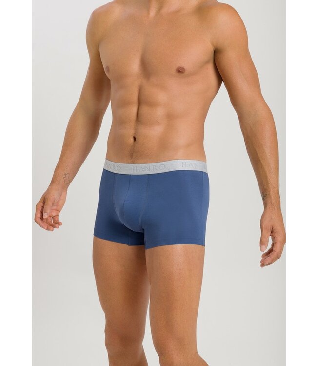 Hanro Cotton Essentials Pants 2-Pack Slate Blue/Mid Grey (SALE)