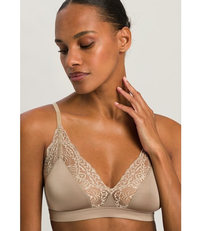Hanro Josephine Soft Cup Bra Deep Taupe (070949)