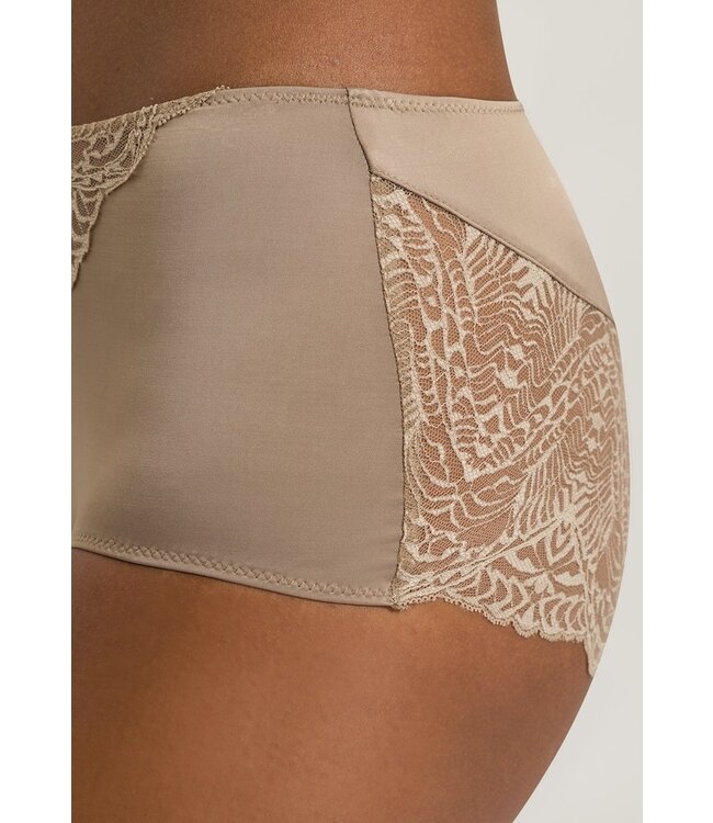 Hanro Josephine Maxi Brief Deep Taupe