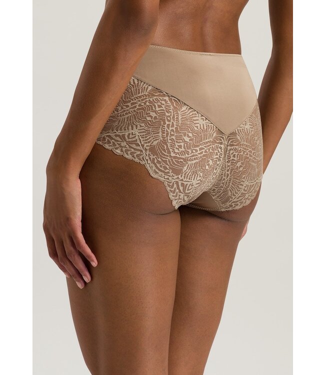 Hanro Josephine Maxi Brief Deep Taupe