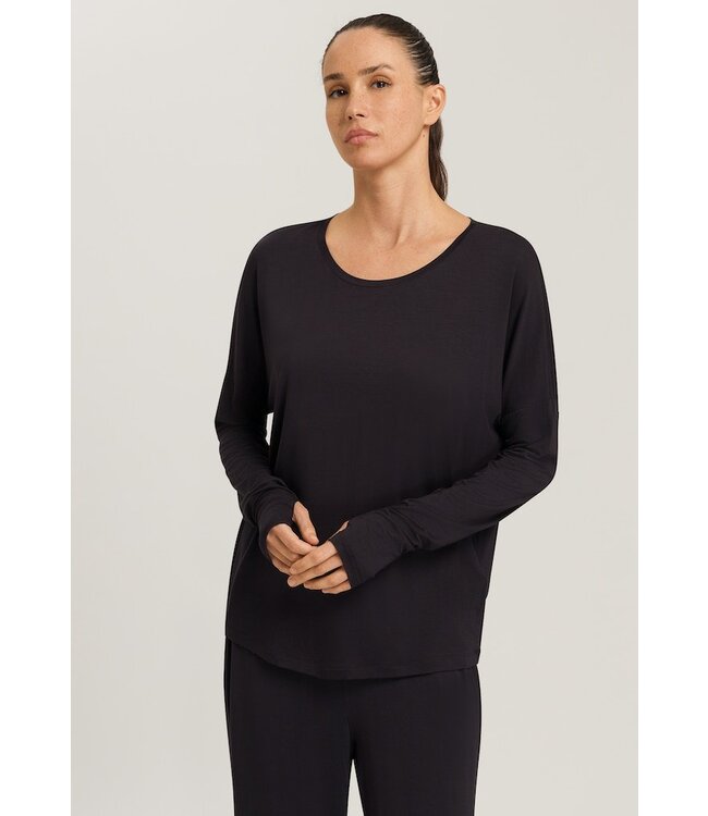 Yoga Long Sleeve Shirt Black Beauty (078796)