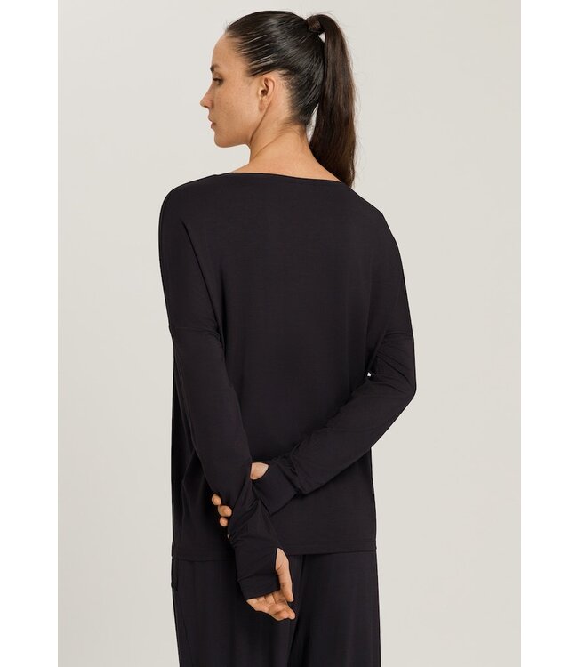 Yoga Long Sleeve Shirt Black Beauty (078796)