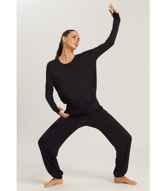 Yoga Long Sleeve Shirt Black Beauty (078796)