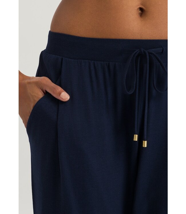 Hanro Sleep & Lounge Long Pants Deep Navy (077880)