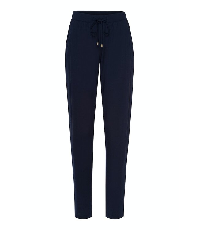Hanro Sleep & Lounge Long Pants Deep Navy (077880)