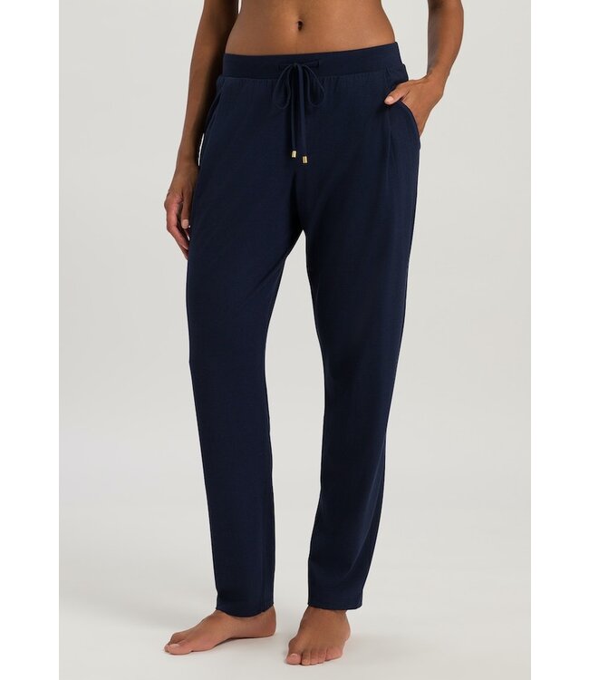 Hanro Sleep & Lounge Long Pants Deep Navy (077880)