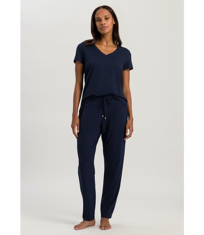 Hanro Sleep & Lounge Long Pants Deep Navy (077880)