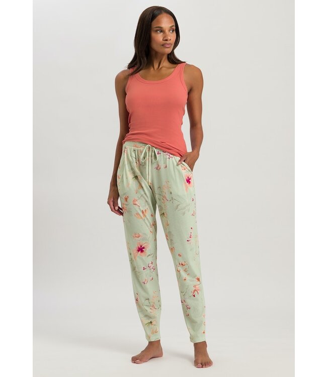 Hanro Sleep & Lounge Long Pants Aquarelle Garden (077882)