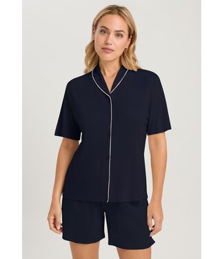 Hanro Natural Comfort  Short Pajama Deep Navy (LAST ITEMS)