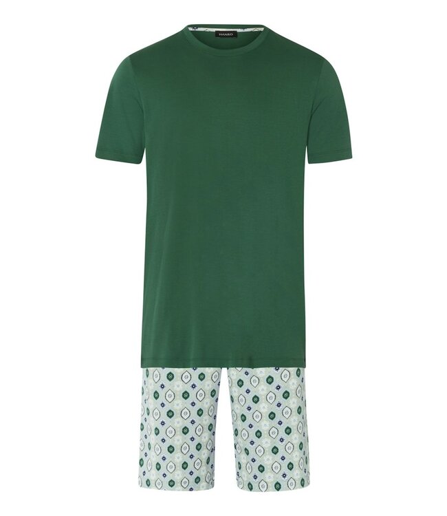 Hanro Night & Day Short Pajama Floral Minimal (075110)