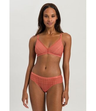 Womens Hanro red Lille Soft Cup Bra
