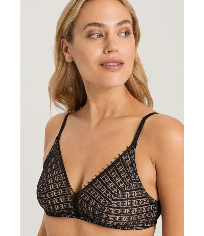 Hanro Hedy Soft Cup Bra Black (070939)