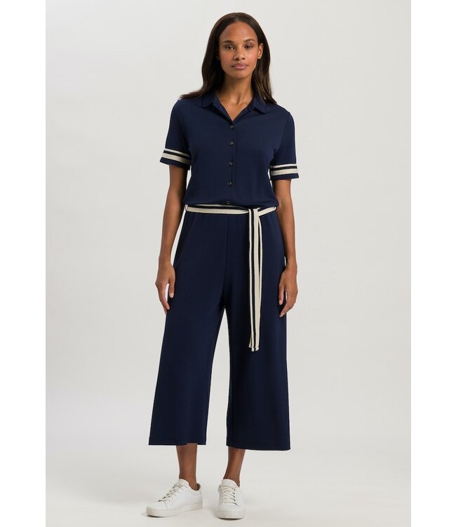 Hanro Madeleine Jumpsuit Deep Navy (078811)