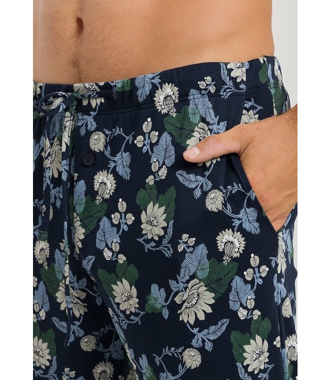 Hanro Night & Day Long Pants Fine Lined Print (075216)