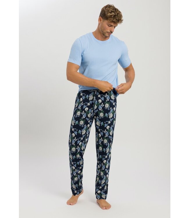 Hanro Night & Day Long Pants Fine Lined Print (075216)