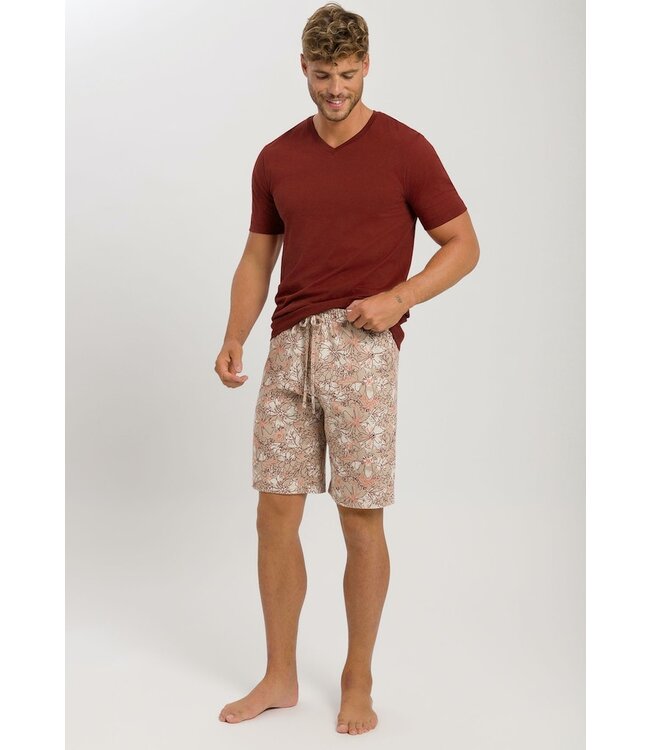 Hanro Night & Day Short Pants Floral Outlines (075822)