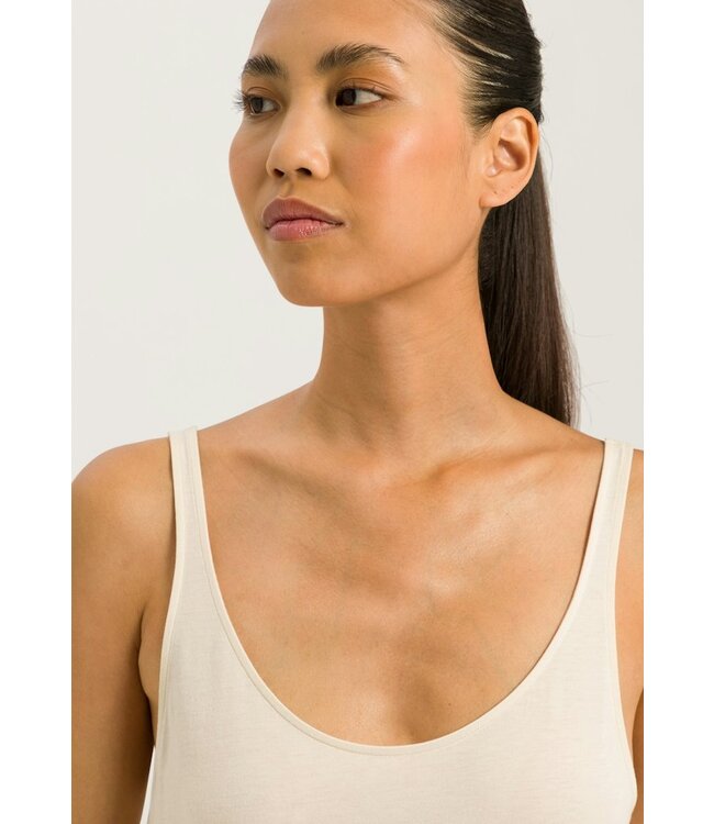 Hanro Laura Sleeveless Nightdress Antique White (074261)