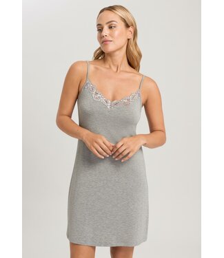 Natural Elegance Spaghetti Dress Grey Melange (NEW TREND)