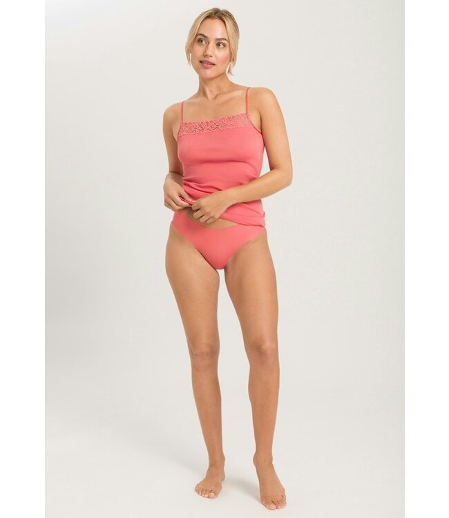 Hanro Invisible Cotton Midi Brief Porcelain Rose (071227)