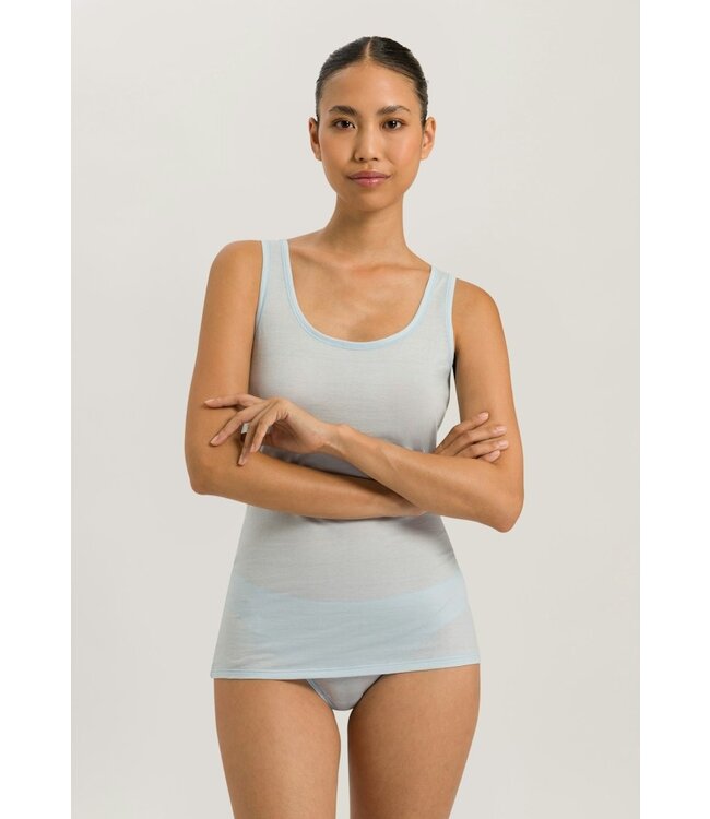 Hanro UltraLight Tank Top Whispering Blue