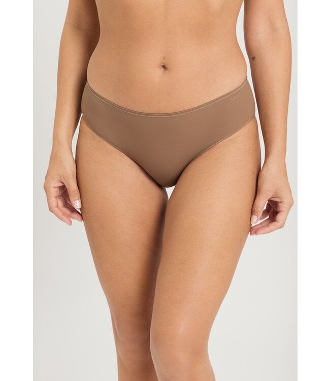 Hanro Allure Midi Brief Dark Taupe