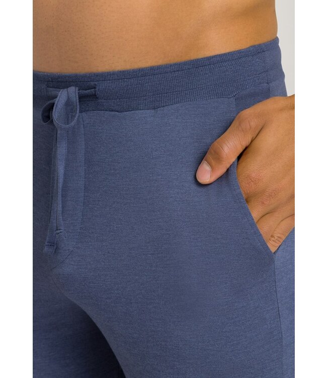 Hanro Casuals  Short Pants Slate Blue Melange (075039)