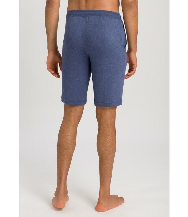 Hanro Casuals  Short Pants Slate Blue Melange (075039)