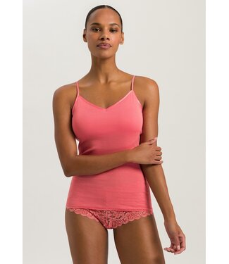 HANRO Touch Feeling Crop Top Peach Whip XS at  Women's