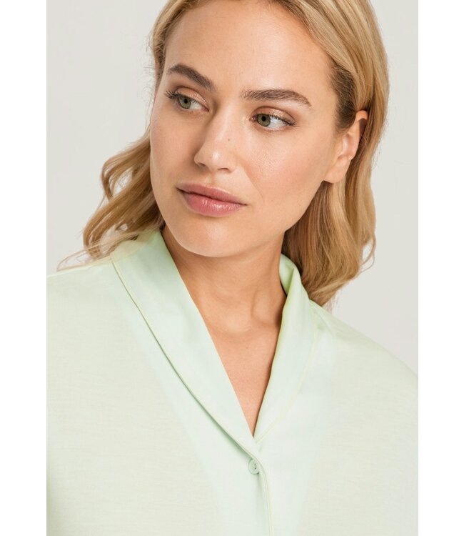 Hanro Natural Comfort  Short Pajama Green Tea (077977)