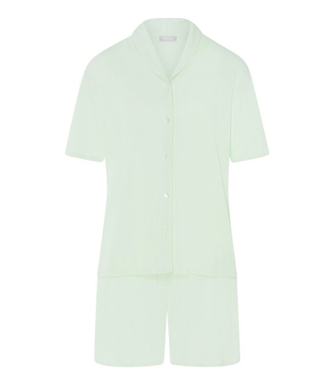 Hanro Natural Comfort  Short Pajama Green Tea (077977)