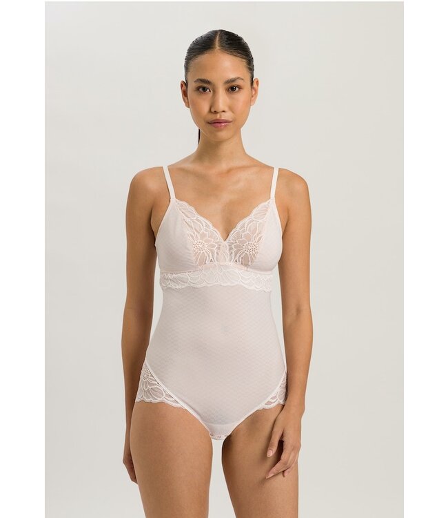 Hanro Marilyn Bodysuit Morning Glow