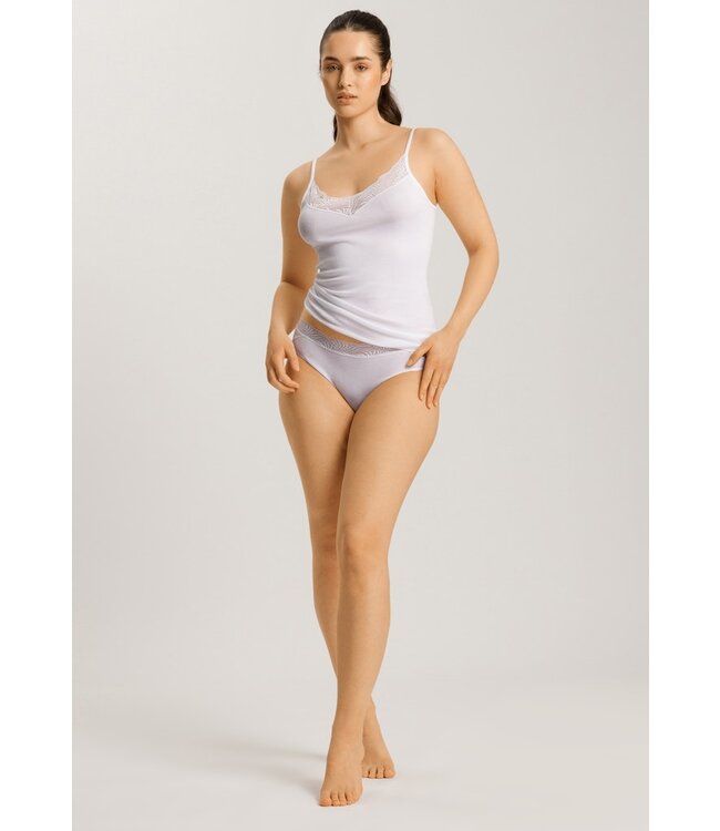 Hanro Cotton Delight Spaghetti Top White (071836)