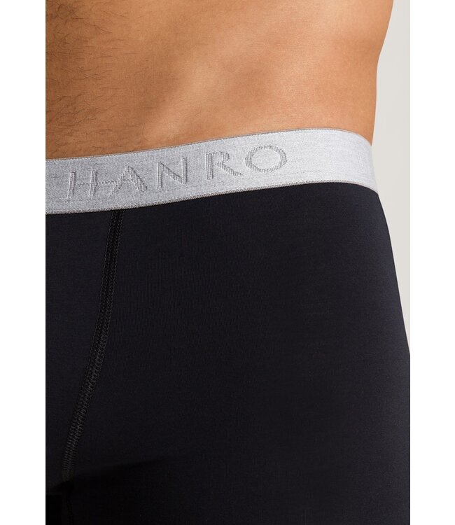 Hanro Cotton Essentials Pants 2-Pack Laurel/Black (073078)