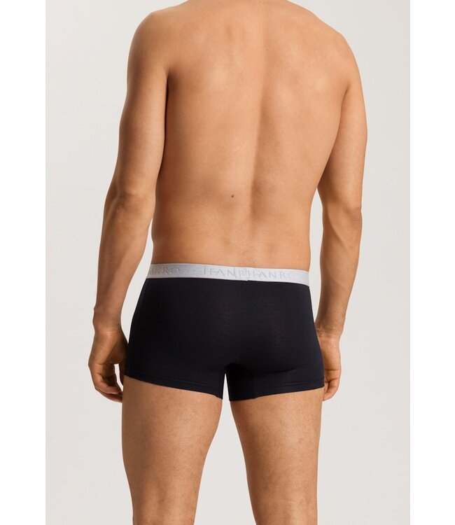 Hanro Cotton Essentials Pants 2-Pack Laurel/Black (073078)