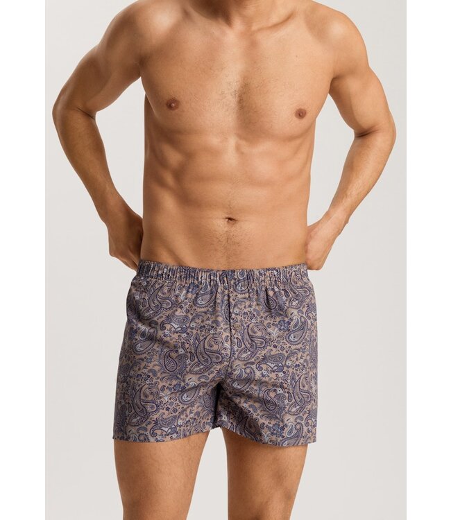 Hanro Fancy Woven Boxer Sandy Paisley (074013)