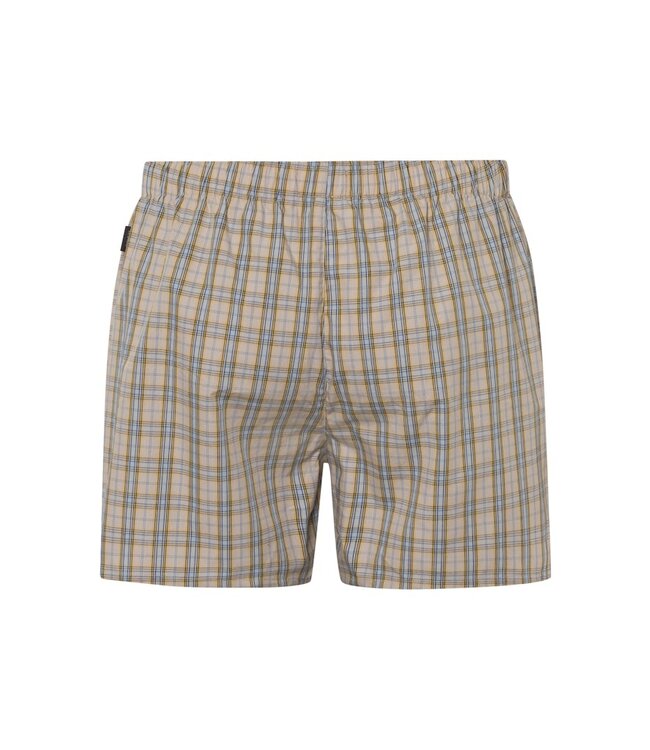 Hanro Fancy Woven Boxer Amber Check (074013)
