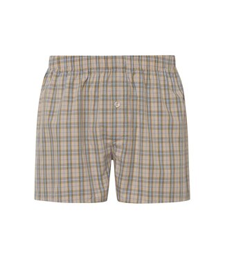 Hanro Fancy Woven Boxer Amber Check (SALE)