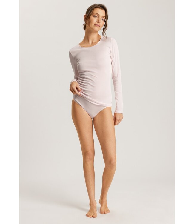 Hanro Cotton Seamless Midi Brief Honeydew (071626)