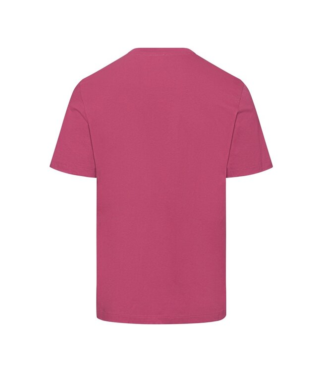 Hanro Living Short Sleeve Shirt Rose Wine (075050)
