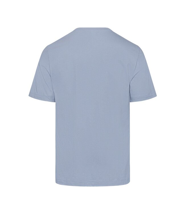 Hanro Living Short Sleeve Shirt Blue Dye (075050)