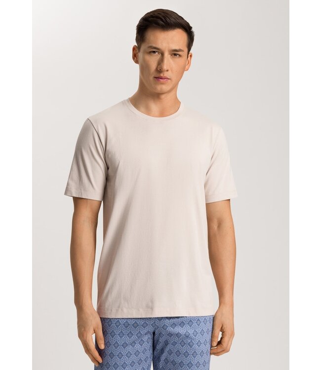 Hanro Living Short Sleeve Shirt Silver Grey (SALE)