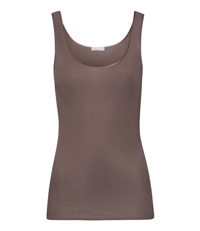 Hanro Cotton Seamless Tank Top Stonewash (071604)