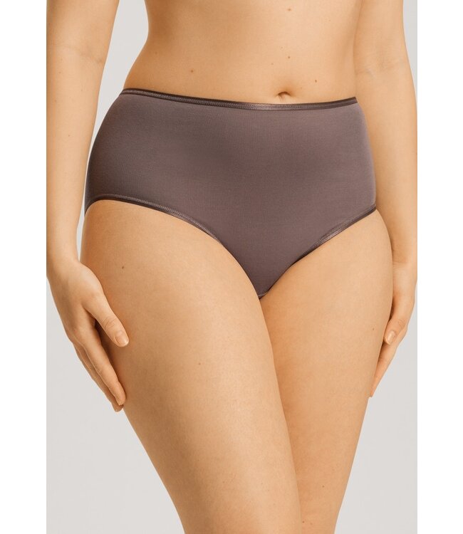 Hanro Cotton Seamless Maxi Brief Stonewash