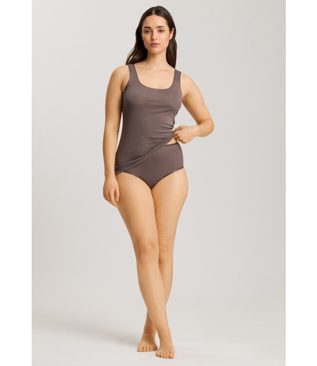 Hanro Cotton Seamless Maxi Brief Stonewash (071625)