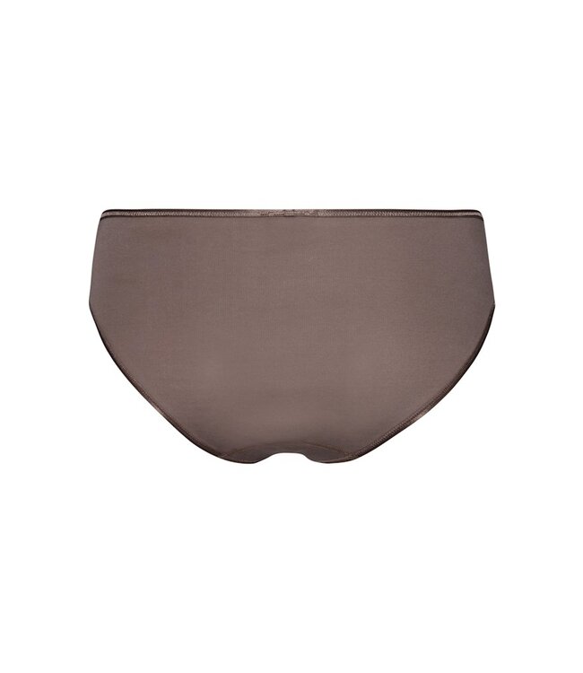 Hanro Cotton Seamless Midi Brief Stonewash (071626)