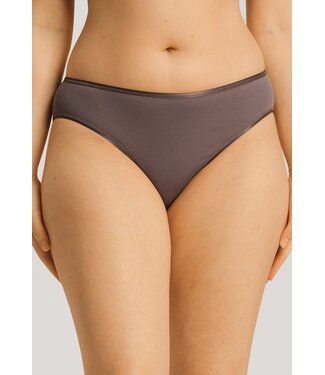 Hanro Cotton Seamless Midi Brief Stonewash