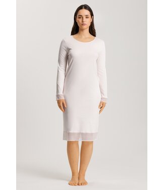 Hanro Sophie Long Sleeve Nightdress Rose Cream (SALE)
