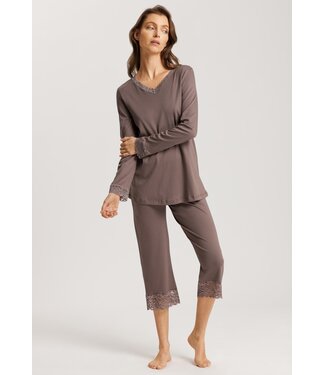 Hanro Moments Long Sleeve Pajama Stonewash (SALE)